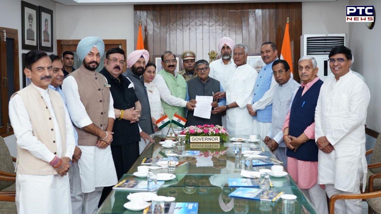 Punjab BJP writes to Guv Kataria, seeks CM Mann's removal over alleged drunk appearance in Assembly