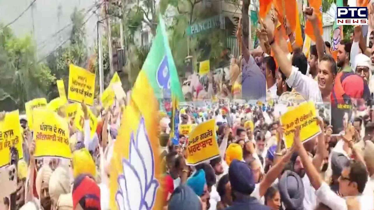 Tensions flare in Punjab's Bathinda as clashes erupt between BJP, AAP workers over Sanjeev Arora's arrest