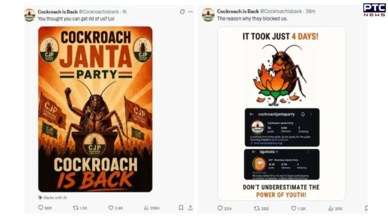 Cockroach Janta Party returns after X block, says ‘you can’t silence memes’