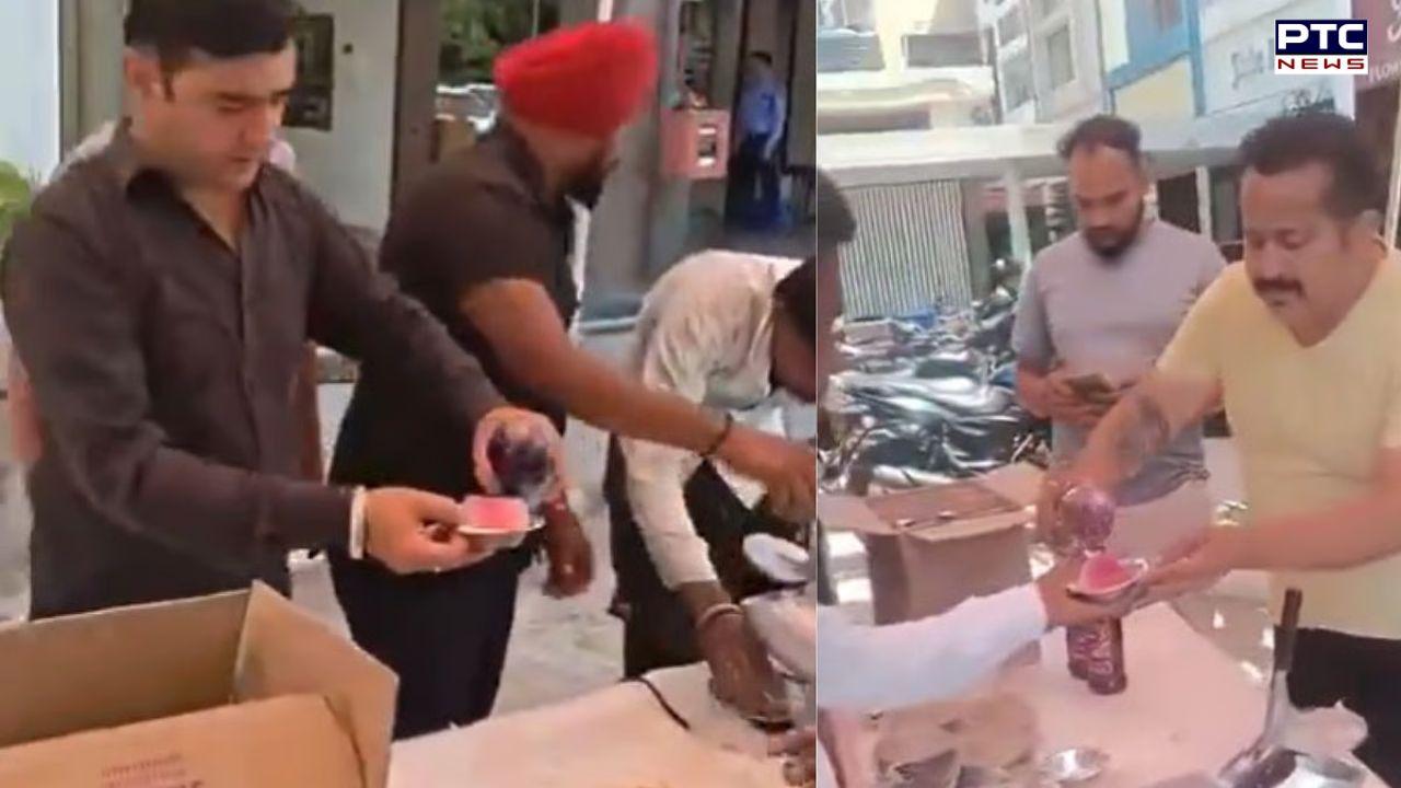 Liquor shop owner arrested after openly distributing alcohol in Chandigarh's Sector 9 market