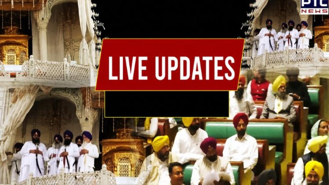 LIVE Updates: Punjab Assembly Sikh Ministers, MLAs to present clarification before Sri Akal Takht Sahib
