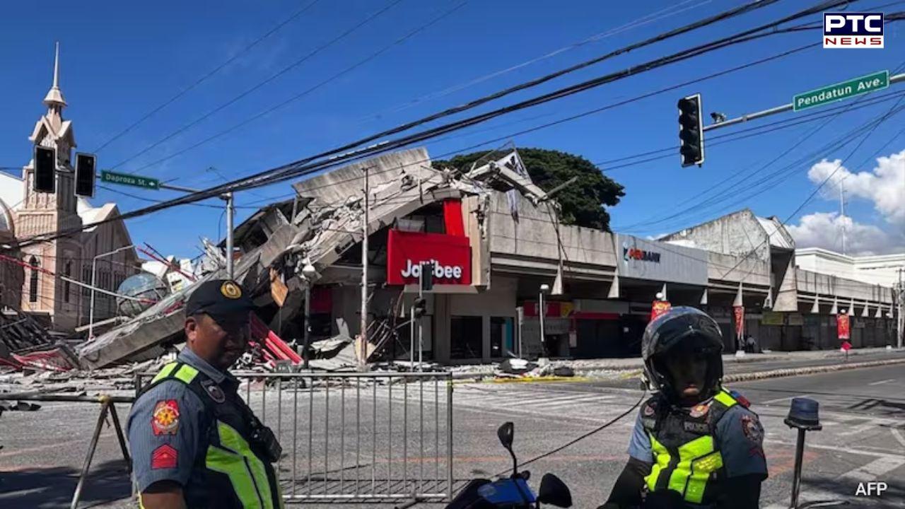 Massive earthquake of 7.8 magnitude jolts Philippines; tsunami warning issued, three killed