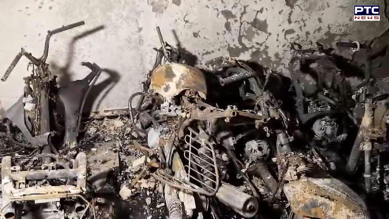 Delhi building fire: Three killed, several injured as massive fire engulfs residential building