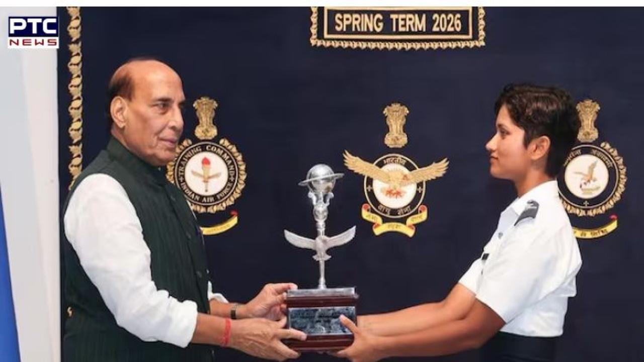 Divyanshi Singh creates history as first woman cadet to join IAF ground duty branch