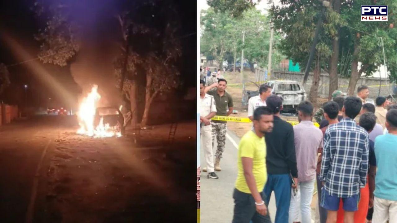 BJP leader amongst 3 killed after SUV set ablaze in Chhatisgarh's Koriya over sand mining dispute