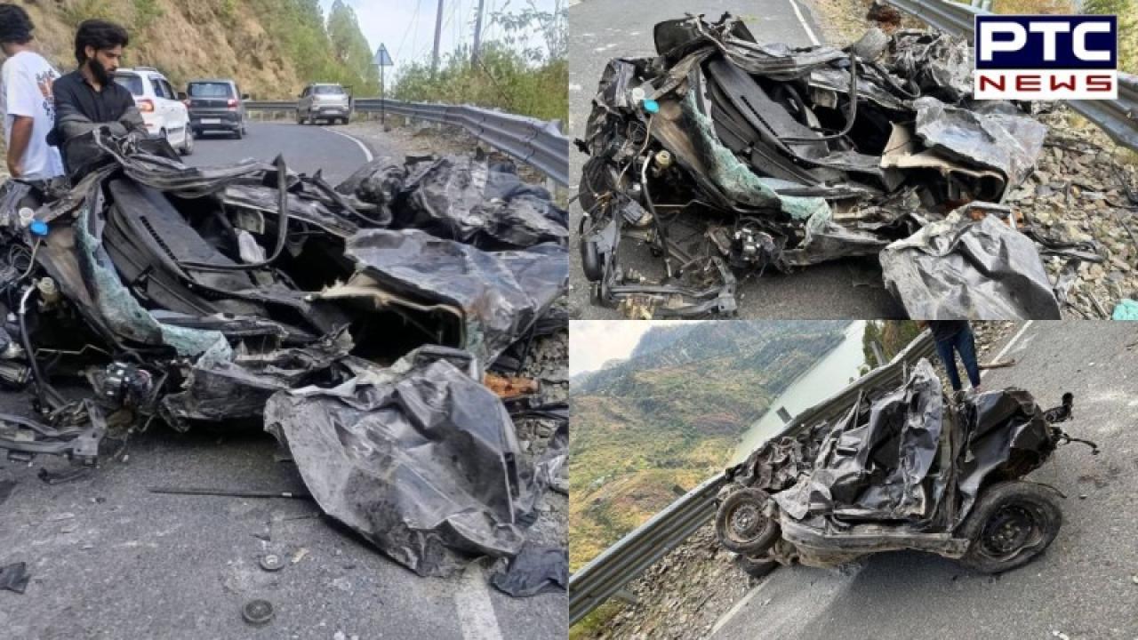 Chamba Car Accident News :  ਚੰਬਾ ’ਚ ਵਾਪਰਿਆ ਭਿਆਨਕ ਹਾਦਸਾ; ਡੂੰਘੀ ਖੱਡ 'ਚ ਡਿੱਗੀ ਕਾਰ, 2 ਲੋਕਾਂ ਦੀ ਮੌਤ