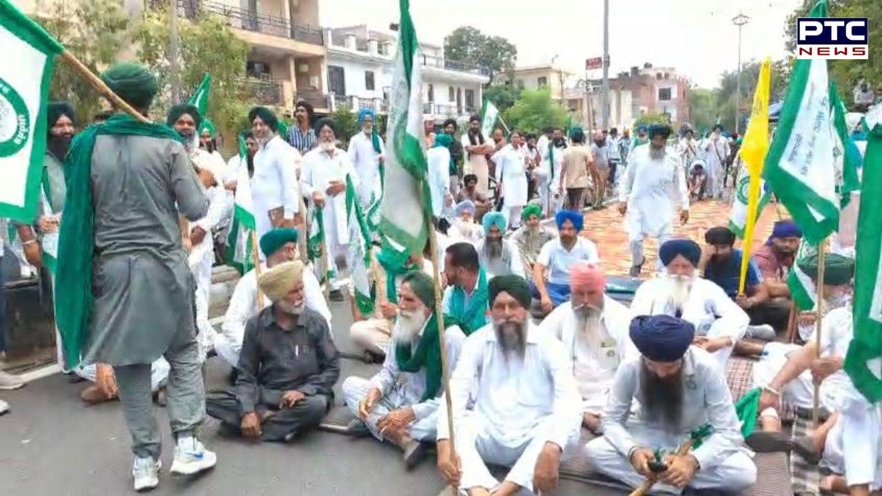 Mohali Farmer Protest : ਕਿਸਾਨਾਂ ਦਾ ਚੰਡੀਗੜ੍ਹ ਕੂਚ, ਕਿਸਾਨਾਂ ਨੇ ਬੁੜੈਲ ਜੇਲ੍ਹ ਰੋਡ 'ਤੇ ਲਾਇਆ ਧਰਨਾ