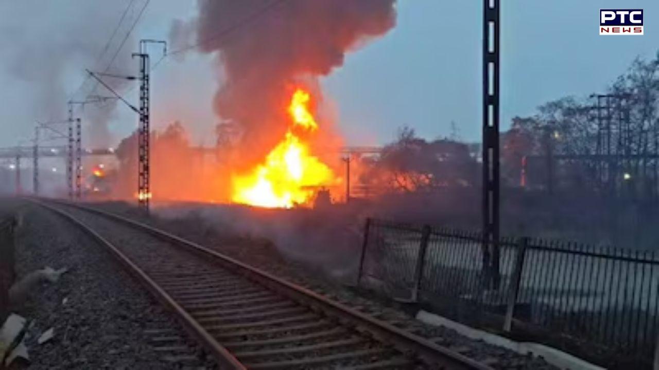 Massive fire breaks out at Haldia oil refinery in West Bengal, train services suspended