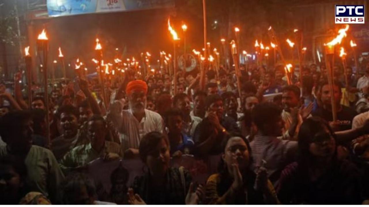 Bangladesh Hindus protest over halted Ram statue project and alleged desecration of Lord Ram image