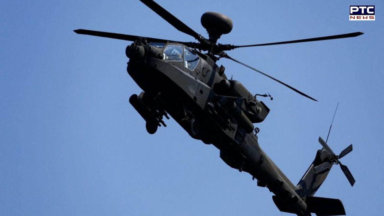 US army Apache helicopter crashes near Strait of Hormuz amid conflict with Iran