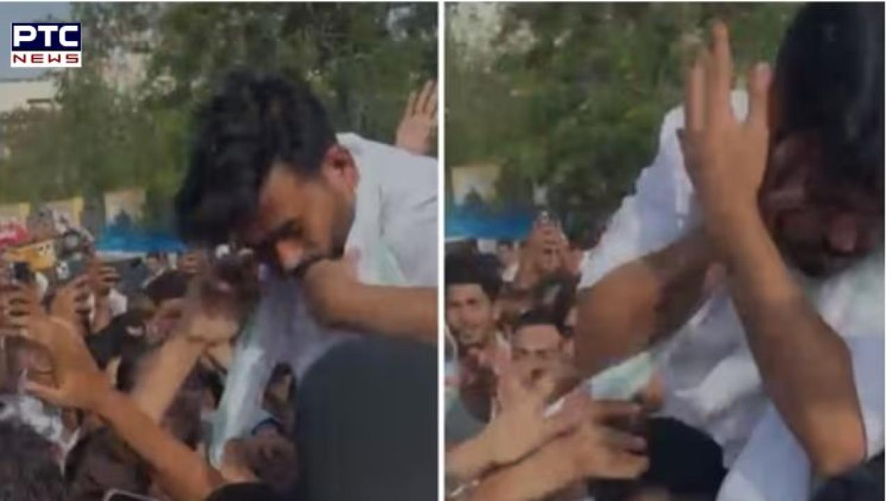 CJP founder Abhijeet Dipke slapped during Jaipur protest; supporters assault accused youths