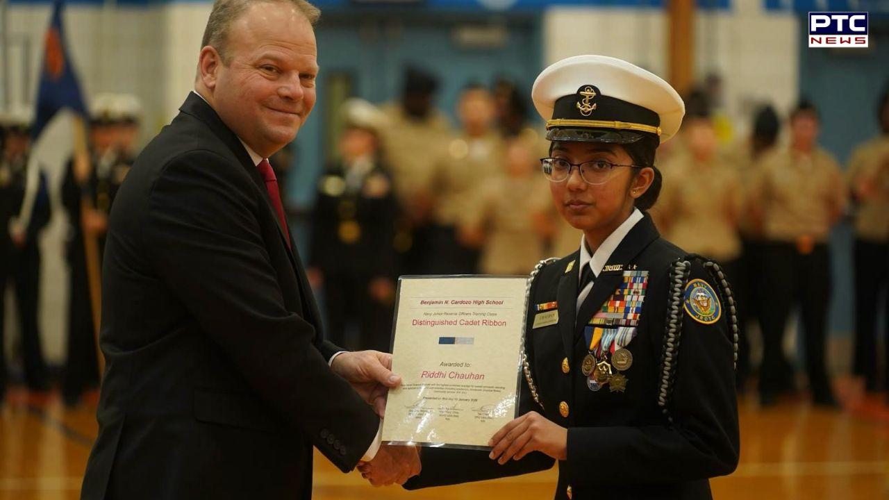 Who is Riddhi Chauhan? Indian-American teen commands 300 US Navy cadets