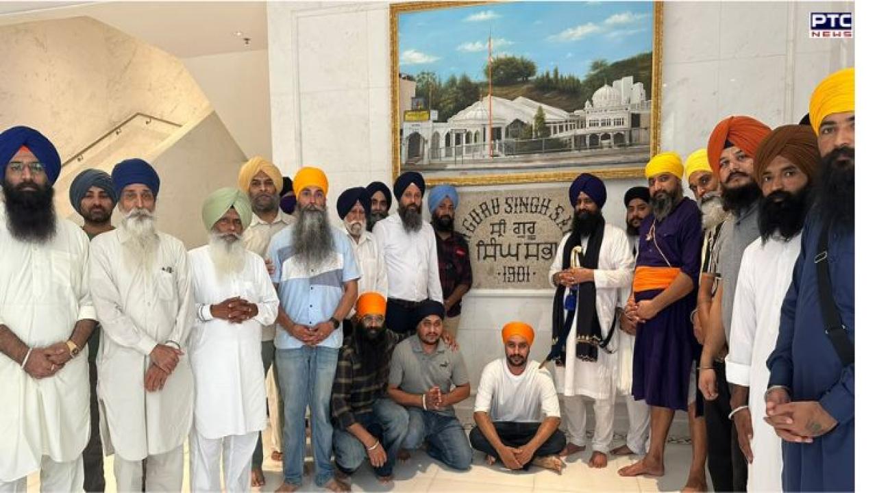 Sri Akal Takht Jathedar Giani Kuldeep Singh Gargaj receives grand welcome during Hong Kong visit