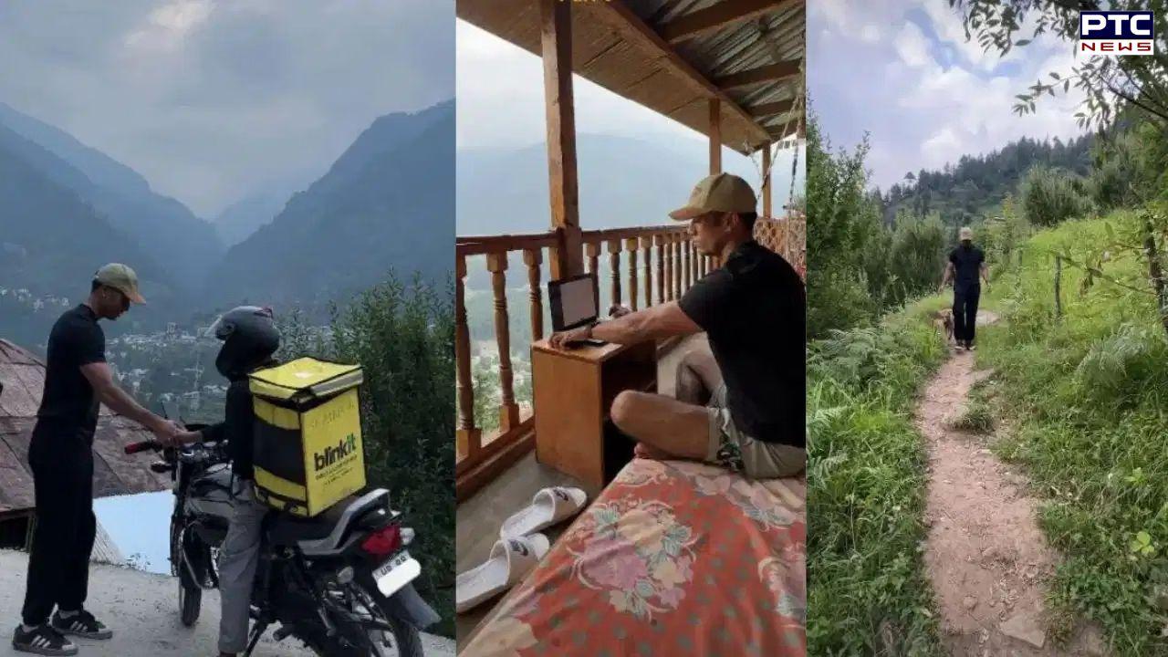 Blinkit Viral Video: ਪਹਾੜਾਂ ਦੀ ਖ਼ੂਬਸੂਰਤੀ ਦੇ ਨਾਲ ਚੁਣੌਤੀਆਂ ਵੀ, Blinkit ਦਾ ਆਰਡਰ ਲੈਣ ਲਈ ...