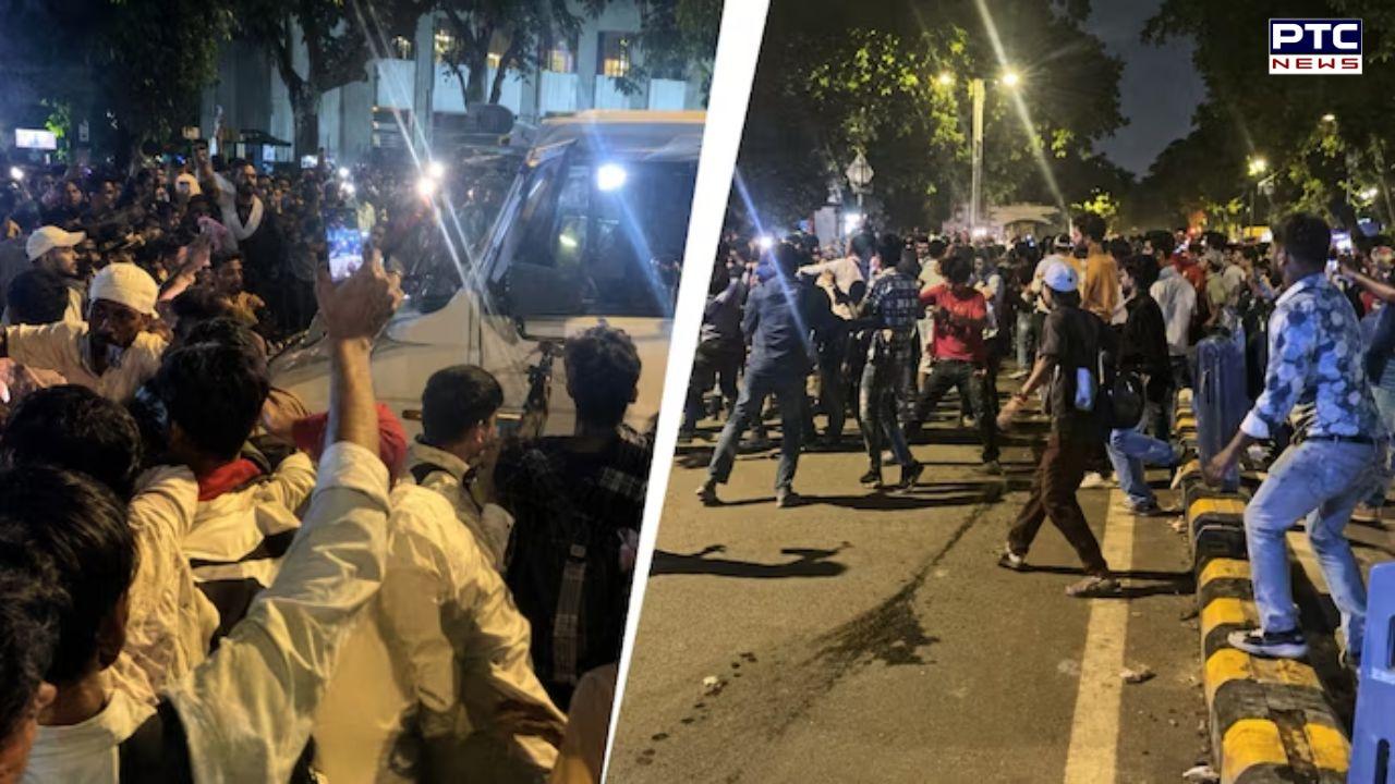 Midnight clashes reported at Connaught Place; stones pelted at cops near Janpath, FIR lodged