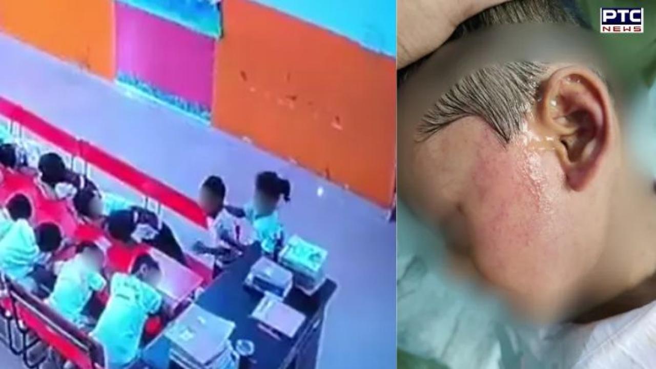 Lucknow school CCTV: Nursery student assaulted by class monitor, girl expelled