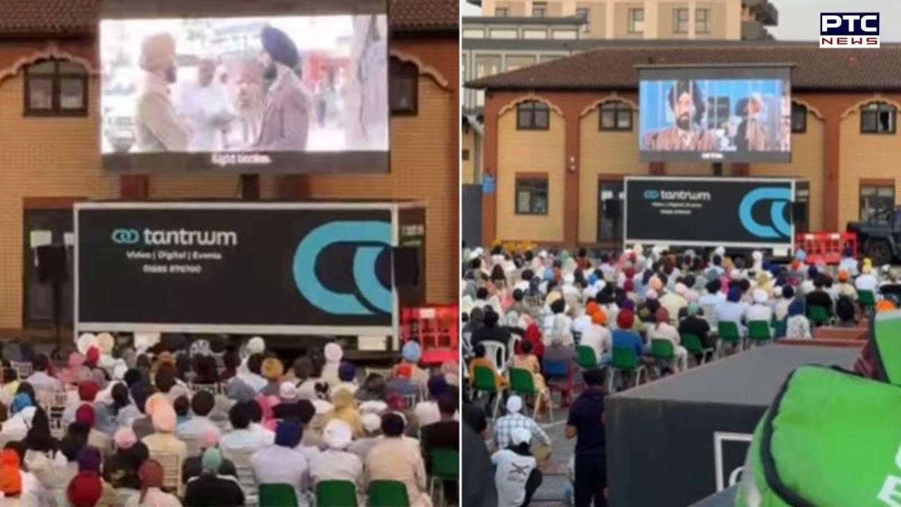 Hundreds gather at London Gurdwara for 'Satluj' screening days after global takedown
