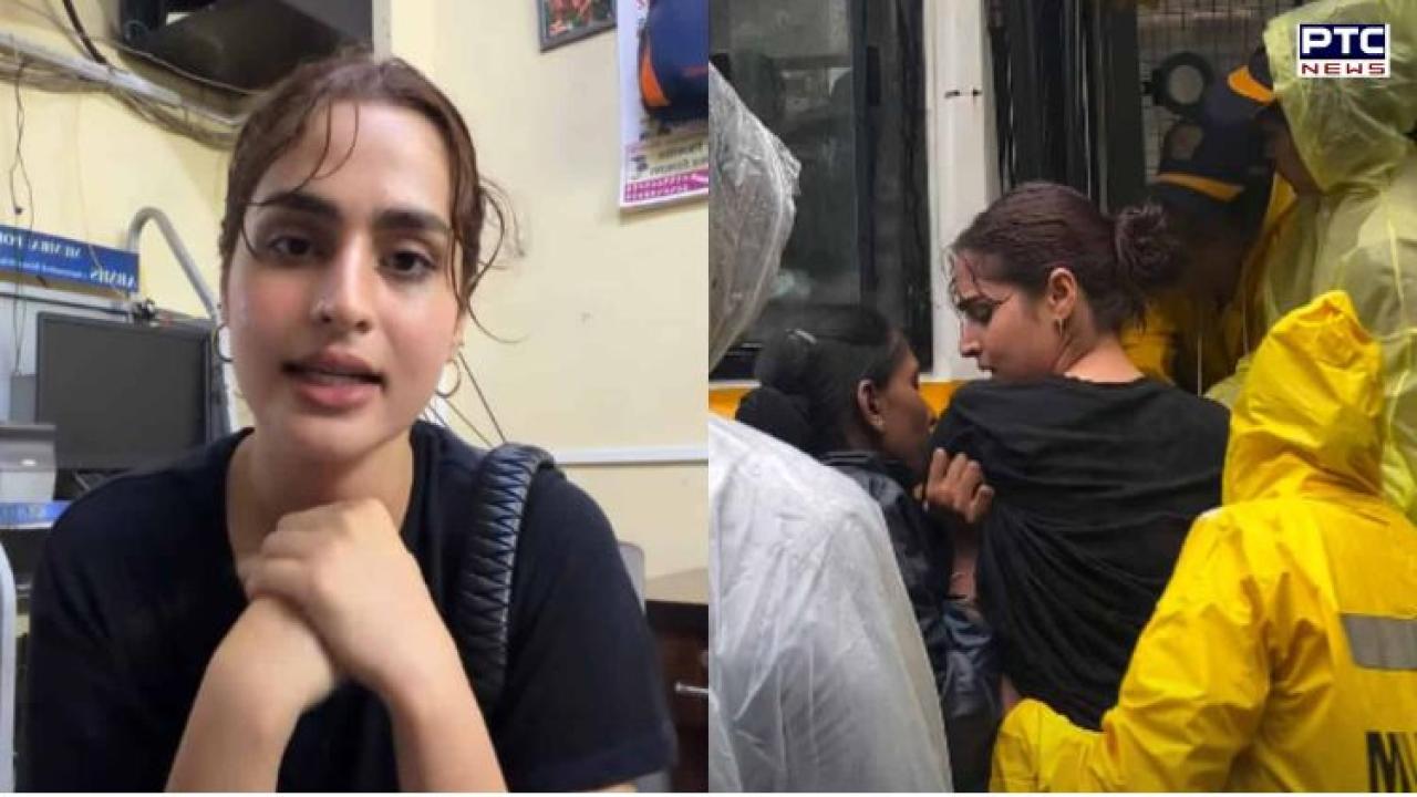 Dhurandhar actress Ayesha Khan detained by Mumbai police during student protest, shares viral videos