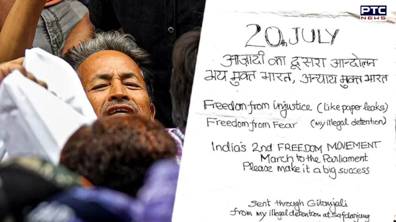 Sonam Wangchuk calls hospitalisation 'illegal detention', urges to make Parliament march success