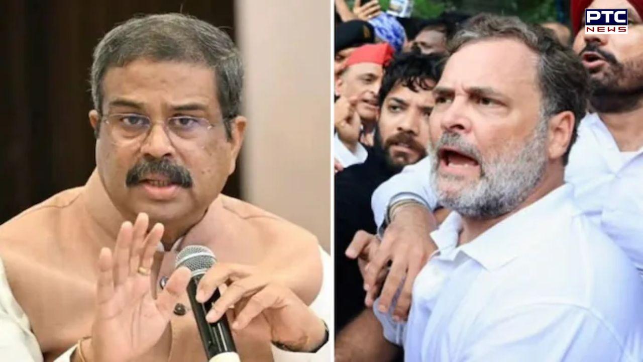 'Students are not political tools': Dharmendra Pradhan breaks silence over protest outside PM residence, slams Rahul Gandhi