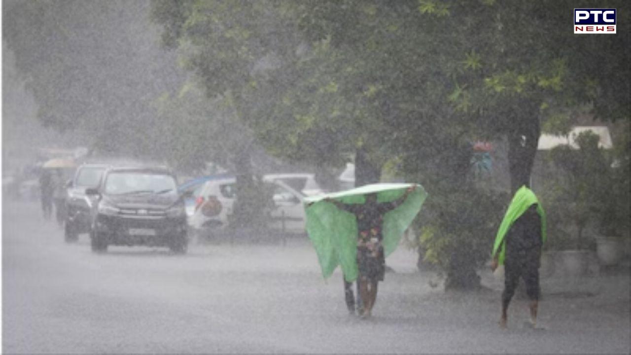 Rain lashes several parts of Delhi-NCR, IMD issues issues red alert for more showers, thunderstorms