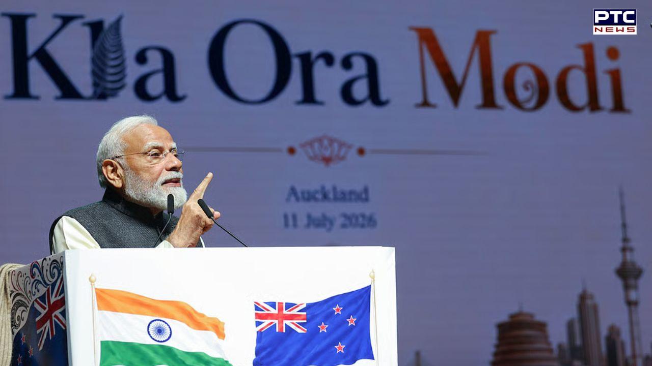 PM Modi woos Sikh diaspora in New Zealand, highlights Sikh Golden Temple FCRA to Hemkund ropeway during address