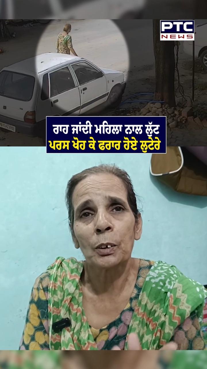 ਰਾਹ ਜਾਂਦੀ ਮਹਿਲਾ ਨਾਲ ਲੁੱਟ ਪਰਸ ਖੋਹ ਕੇ ਫਰਾਰ ਹੋਏ ਲੁਟੇਰੇ