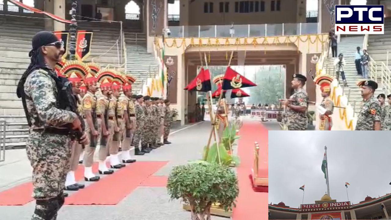 Attari Wagah Border ’ਤੇ 80ਵਾਂ ਆਜ਼ਾਦੀ ਦਿਵਸ ਨਾਲ ਮਨਾਇਆ ਗਿਆ ਧੂਮਧਾਮ