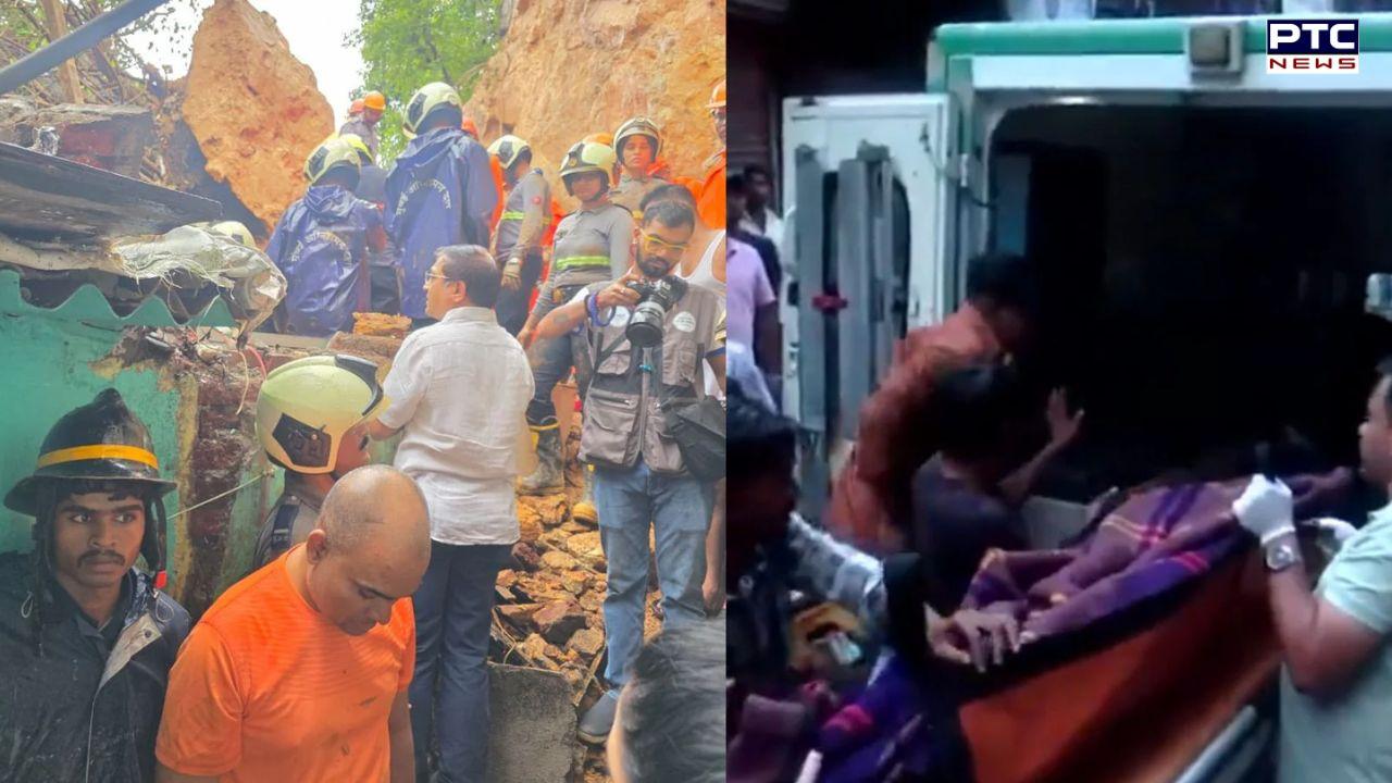 Two killed, several feared dead as rain triggers landslide in Mumbai's Kurla
