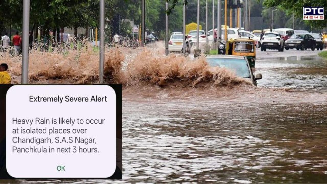 Tricity heavy rain alert: Chandigarh, Mohali and Panchkula brace for heavy showers