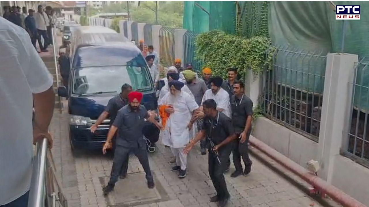 SAD chief Sukhbir Singh Badal attacked with kirpan in Maharashtra's Nanded, suffers injury in hand