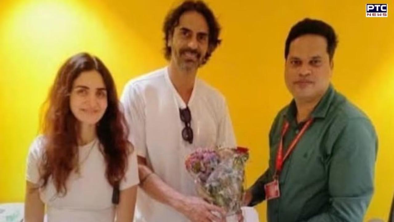 Arjun Rampal marries long-time patner Gabriella Demetriades in Goa
