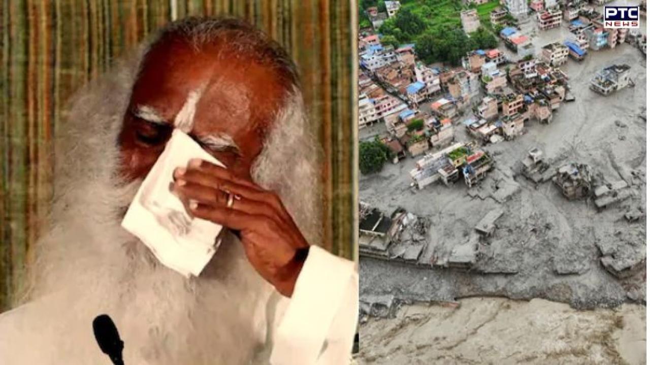 Sadhguru breaks down after 80 Isha Foundation members feared missing in Nepal floods