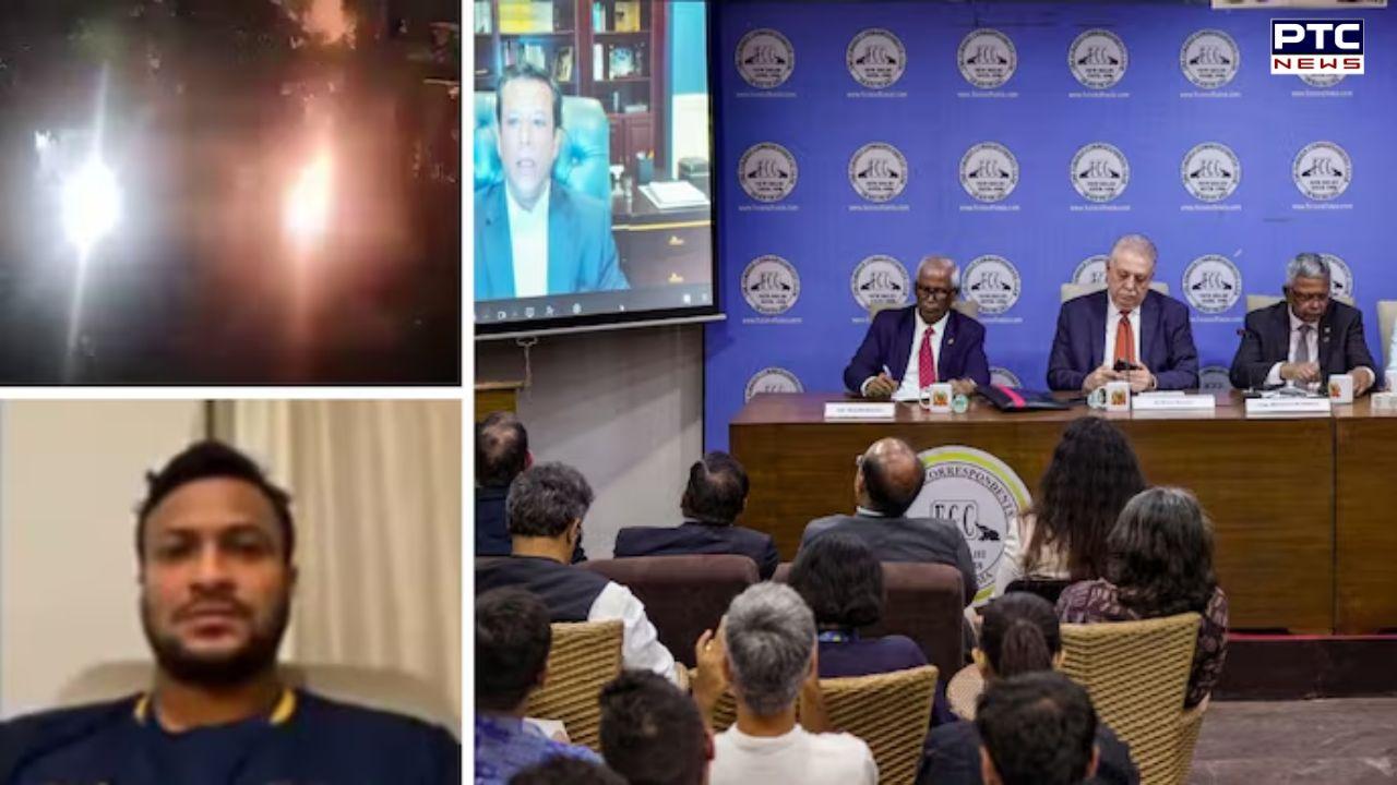 Petrol bomb attack Shakib Al Hasan's home hours after Sheikh Hasina's Delhi presser