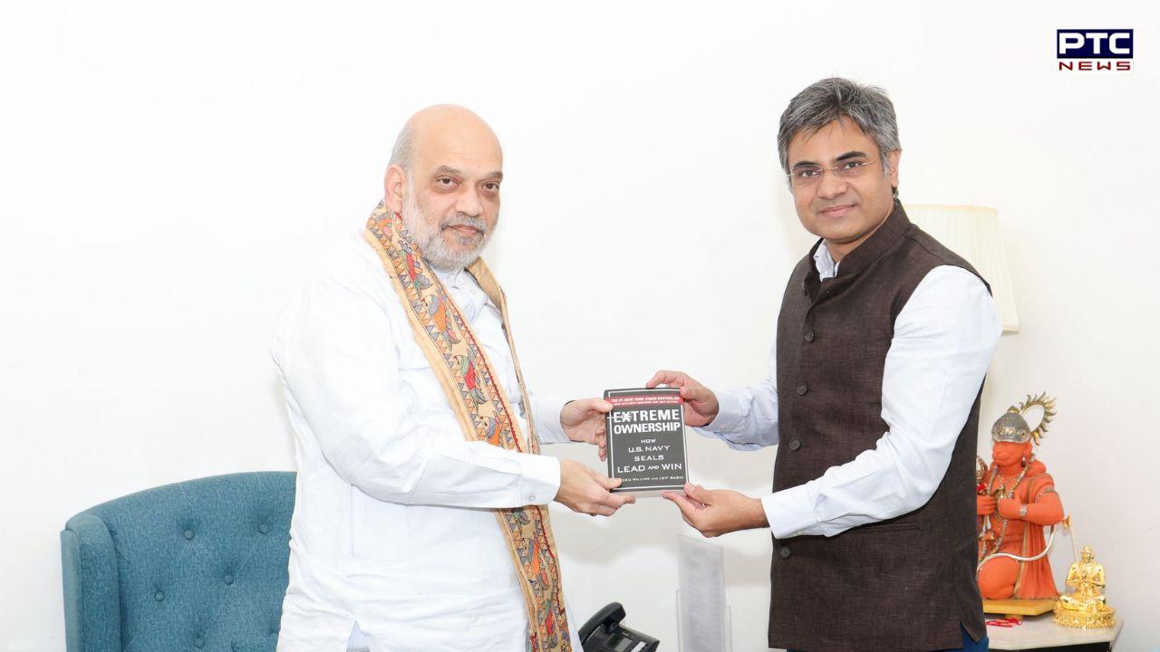 Rajya Sabha MP Sandeep Pathak meets Amit Shah, speculations rife over key Punjab role