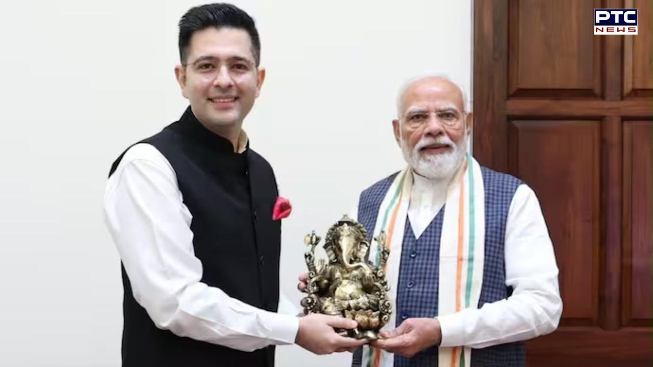 'Morning to cherish': BJP MP Raghav Chadha meets PM Modi, triggers buzz over active Punjab role