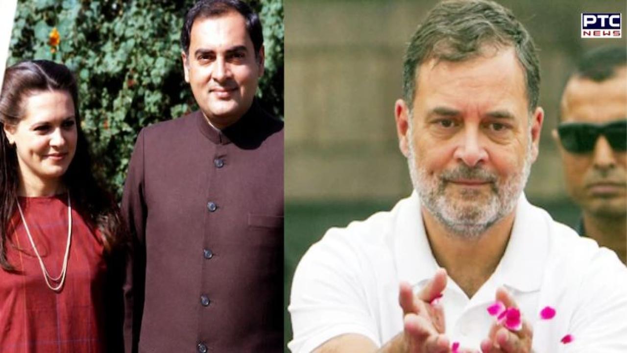 'I can see Papa smiling and looking down proudly at his beautiful Sonia':  Rahul Gandhi's emotional tribute to his mother