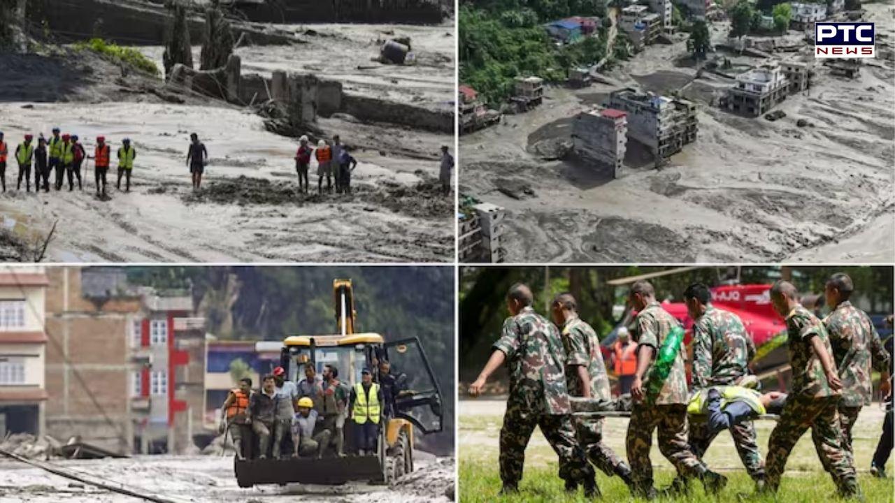 Nepal floods death toll mounts to 469, race against time to find thousands missing amid second flood warning