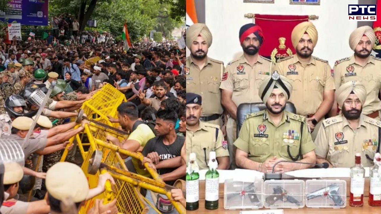 CJP ਪ੍ਰਦਰਸ਼ਨ 'ਚ ISI ਵੱਲੋਂ ਰਚੀ ਜਾ ਰਹੀ ਸੀ ਪੈਟਰੋਲ ਬੰਬਾਂ ਨਾਲ ਧਮਾਕੇ ਦੀ ਸਾਜਿਸ਼ ! ਪੰਜਾਬ ਪੁਲਿਸ ਵੱਲੋਂ 4 ਨਾਬਾਲਿਗਾਂ ਸਮੇਤ 9 ਗ੍ਰਿਫ਼ਤਾਰ
