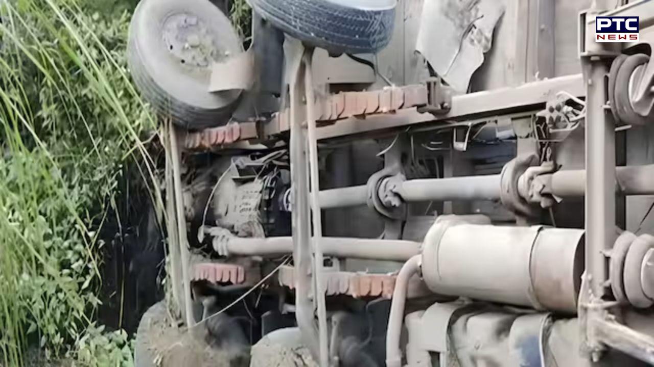Truck with 50 pilgrims onboard falls into gorge in Himachal's Una, several injured
