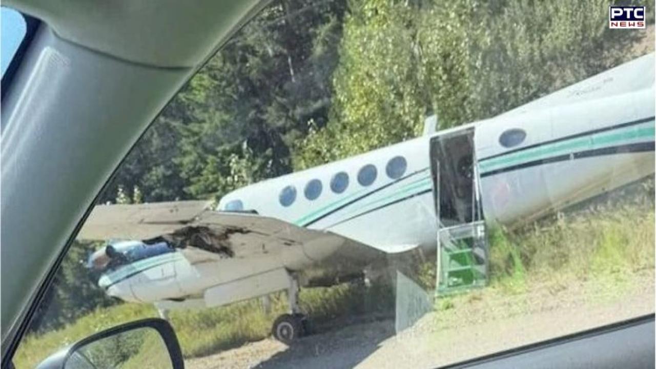 Small plane crashes into vehicles during emergency landing in Canada’s Prince George, 1 killed