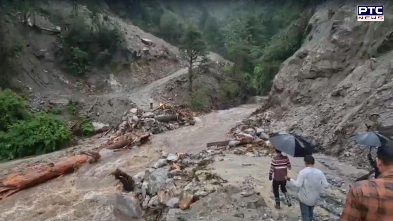 Four labourers feared dead, five Army personnel missing after flash flood triggers landslide in Arunachal