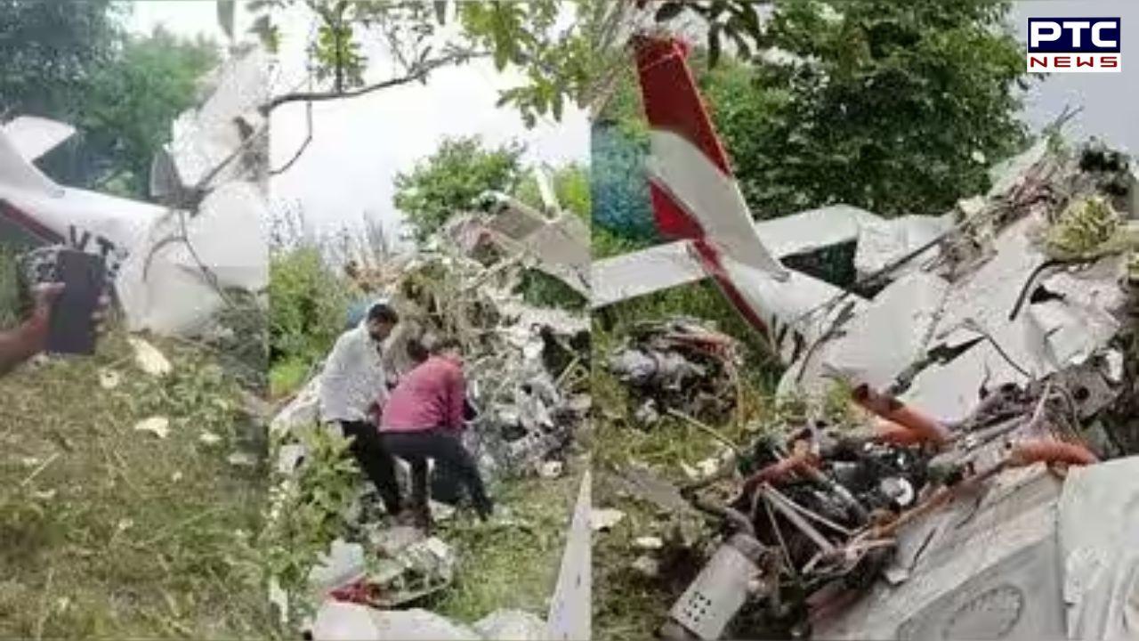 Kanpur Plane Crash: ਯੂਪੀ ਦੇ ਕਾਨਪੁਰ ਵਿੱਚ ਜਹਾਜ਼ ਹਾਦਸਾ; ਗੰਗਾ ਬੈਰਾਜ ਨੇੜੇ ਸਿਖਲਾਈ ਜਹਾਜ਼ ਹੋਇਆ ਹਾਦਸਾਗ੍ਰਸਤ; ਦੋਵੇਂ ਪਾਇਲਟਾਂ ਦੀ ਮੌਤ