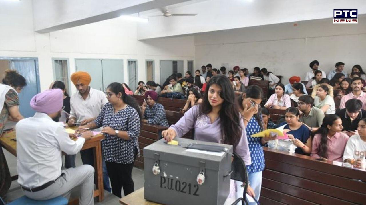 Panjab University student elections: Polling to elect new students' council begins amid tight security, 16 candidates in fray