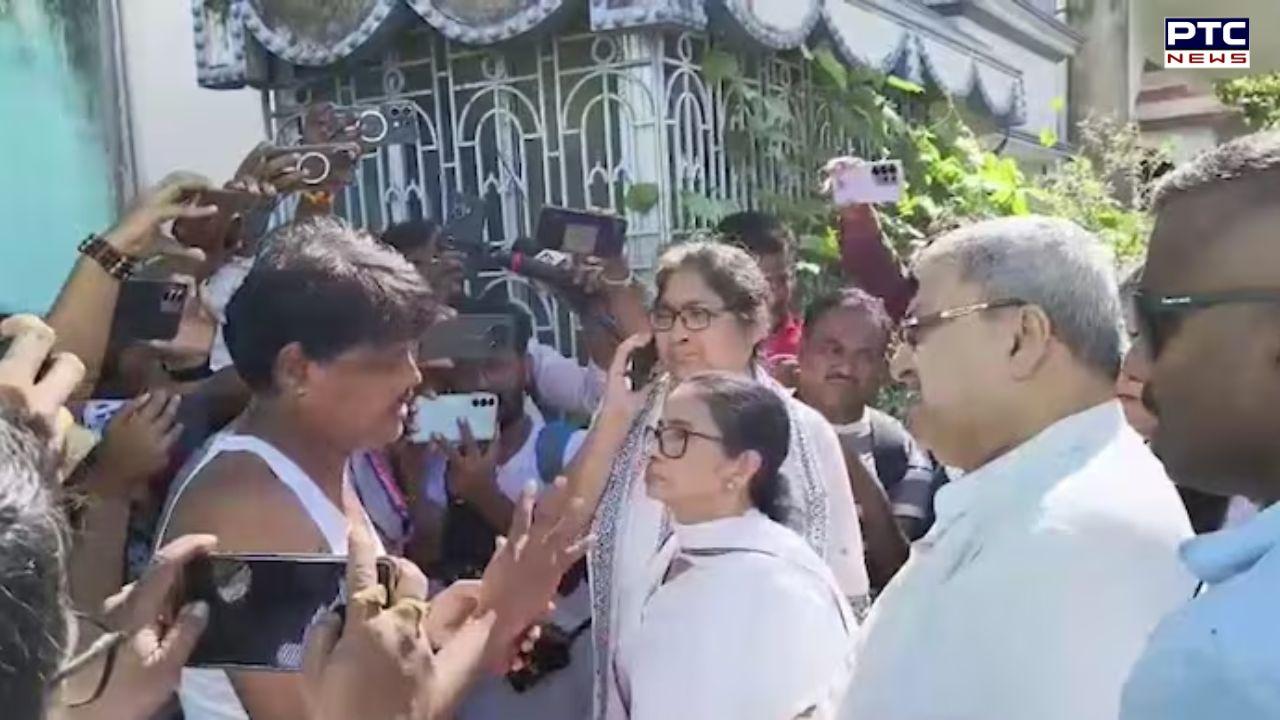 Mamata Banerjee alleges attack on convoy, says stones pelted mud smeared on cars