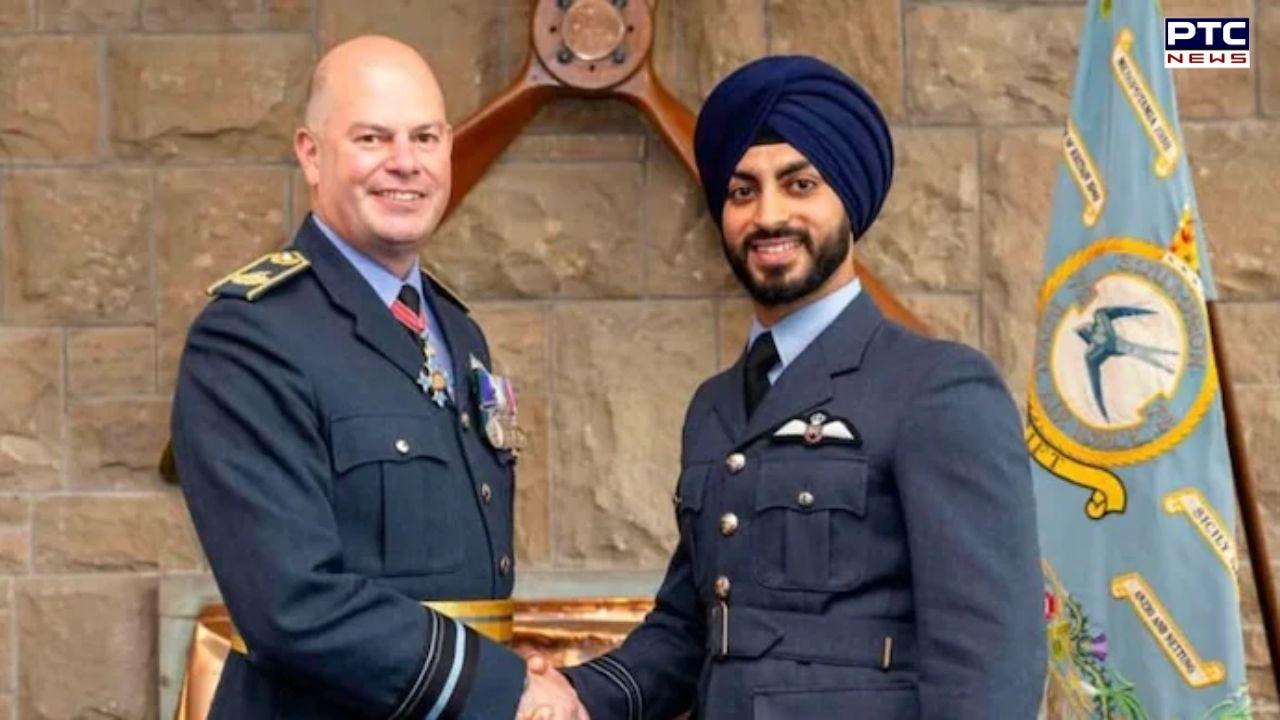 Indian-origin Arshdeep Singh Dang scripts history, becomes UK's first Sikh RAF fighter pilot since World War 2