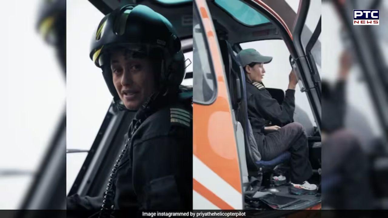 Meet Captain Priya Adhikari: Nepal's first female helicopter pilot who flew 100 rescue missions in six days