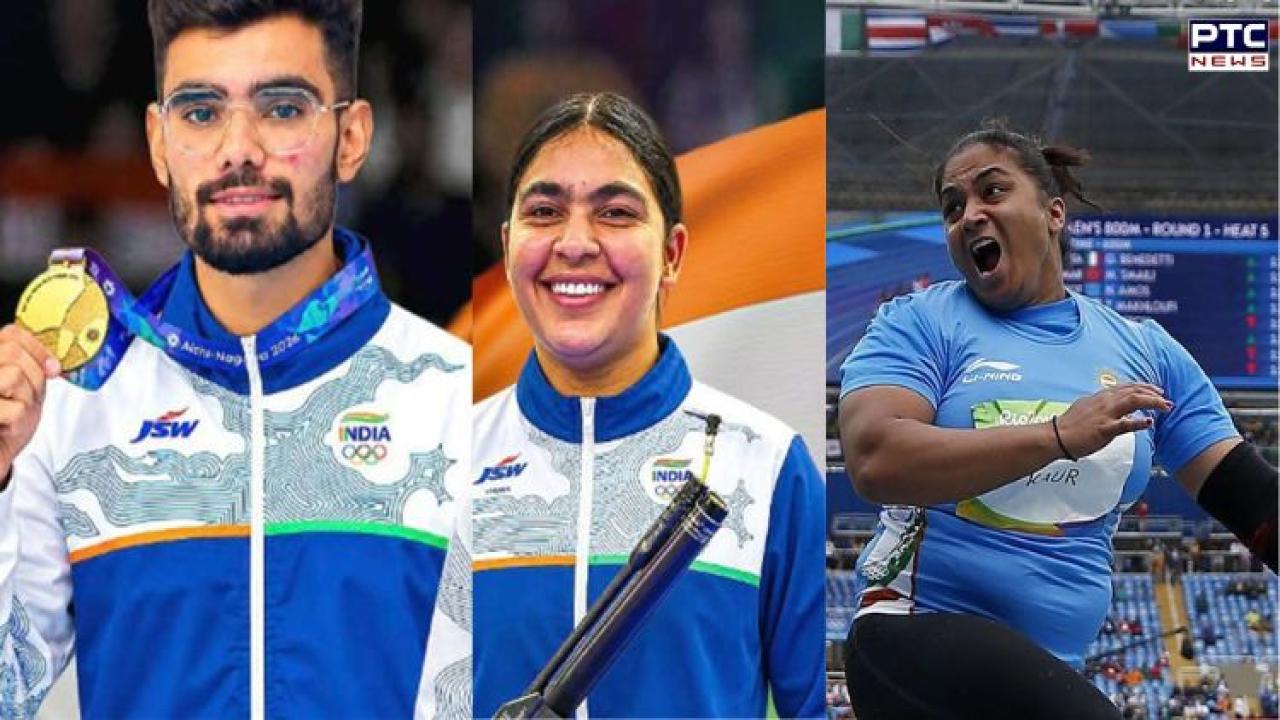 Asian Games Day 6: India wins shooting gold, Manpreet Kaur lifts bronze in shot put; Satwik-Chirag knocked out