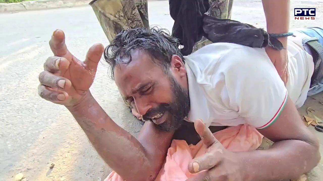 Sangrur man attempts suicide outside DC office: Man alleges harassment for speaking against drug menace, receiving death threats