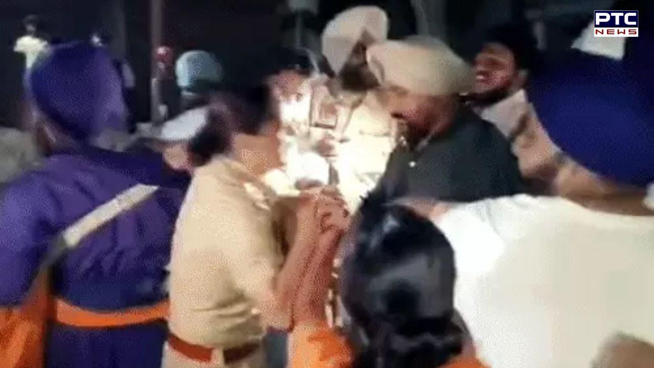 ਅੰਮ੍ਰਿਤਸਰ 'ਚ ਖਾਕੀ ਦਾ ਨਿਰਾਦਰ, ਨਿਹੰਗਾਂ ਦੇ ਝਗੜੇ 'ਚ ਮਹਿਲਾ SHO ਨਾਲ ਧੱਕਾਮੁੱਕੀ ਤੇ ਬਦਸਲੂਕੀ, ਵੀਡੀਓ ਸਾਹਮਣੇ ਆਈ!
